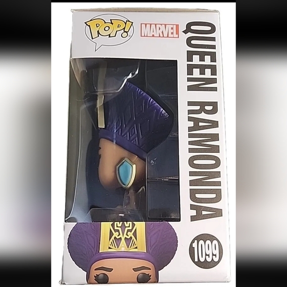 NIB - Funko Pop! Marvel Queen Ramonda Vinyl Figure #1099 Bobblehead - Picture 3 of 6